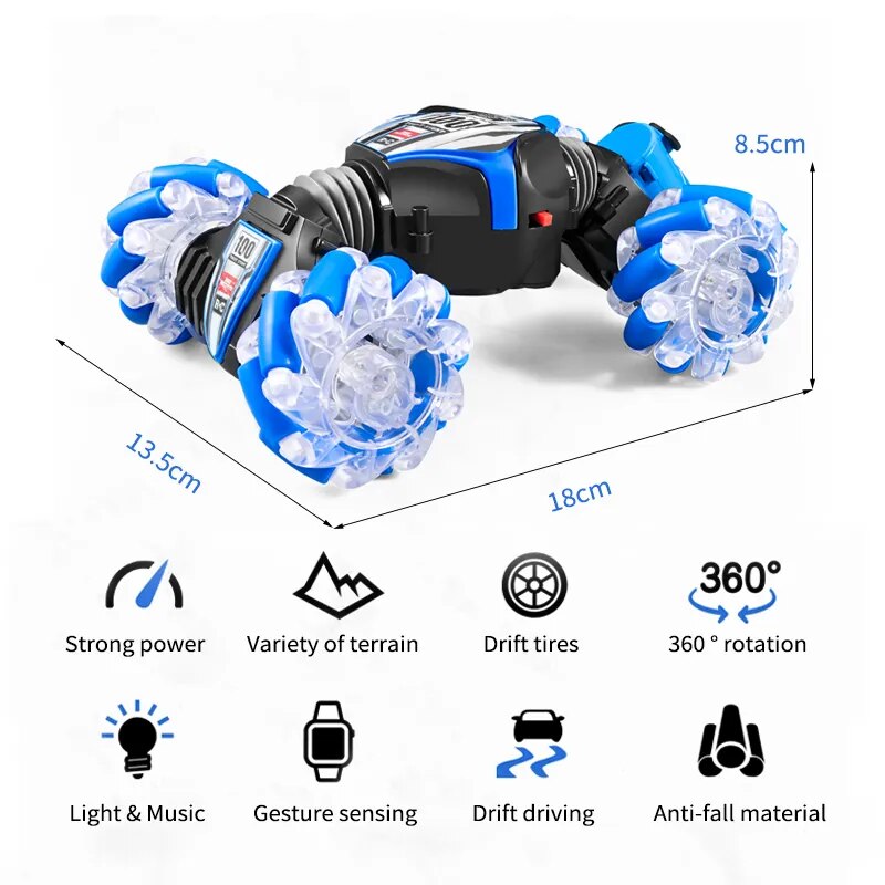 New Style 360° 4WD All-Round Drift Spray Remote Control | Toy Car for Big Boys