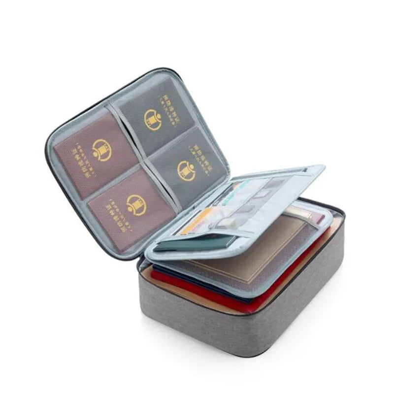 Document Storage Bag Tickets File Organizer