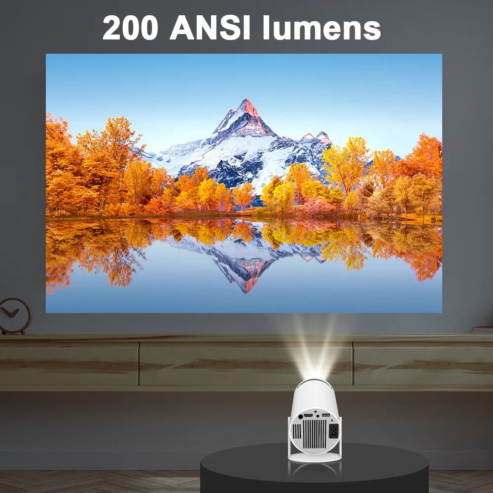 Android 11Projector | 1280*720P 4K Ultra HD Projector