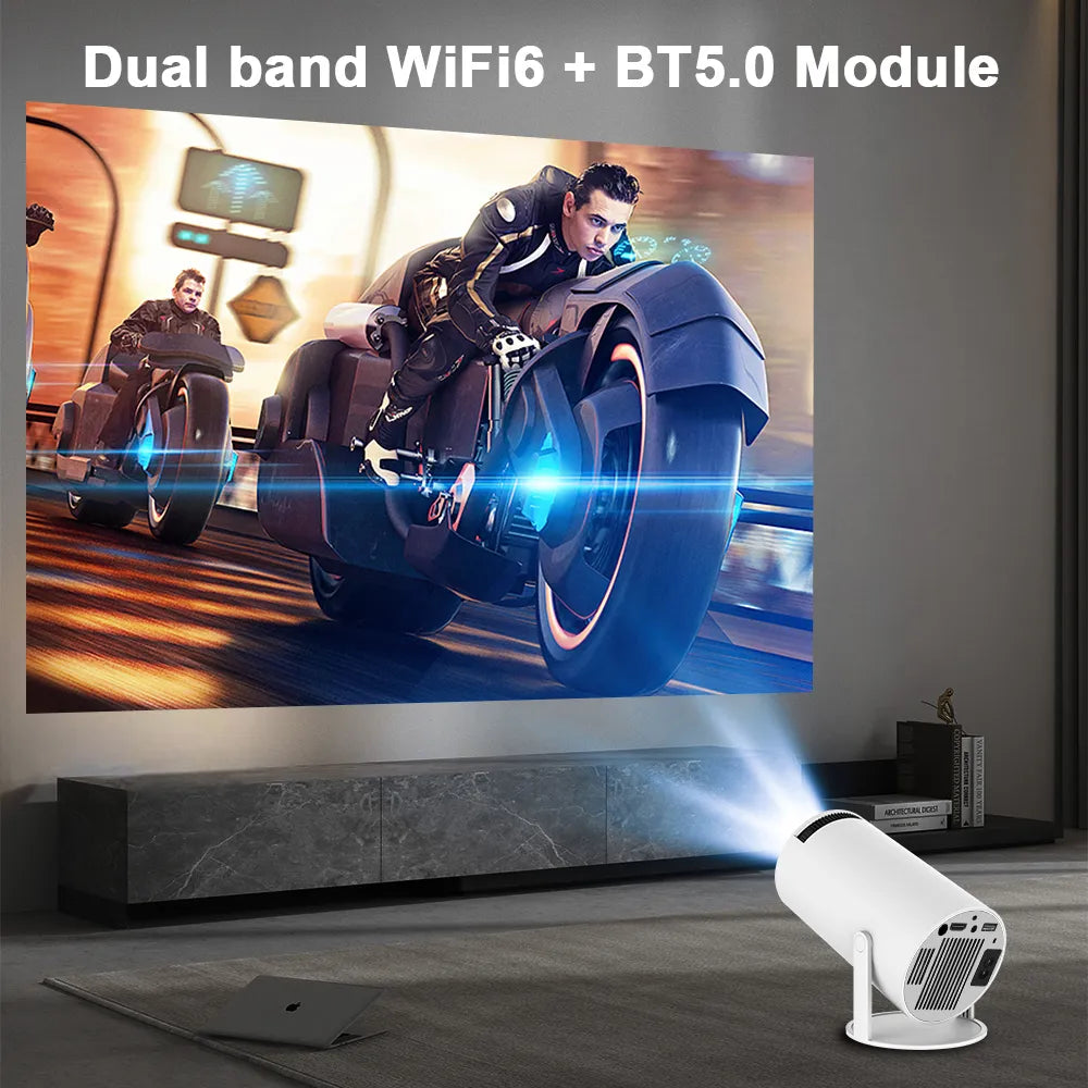 Android 11Projector | 1280*720P 4K Ultra HD Projector
