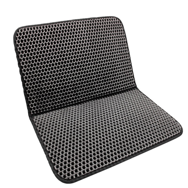 Double Layer Non-Slip Cat Litter Box Mat! 🐾