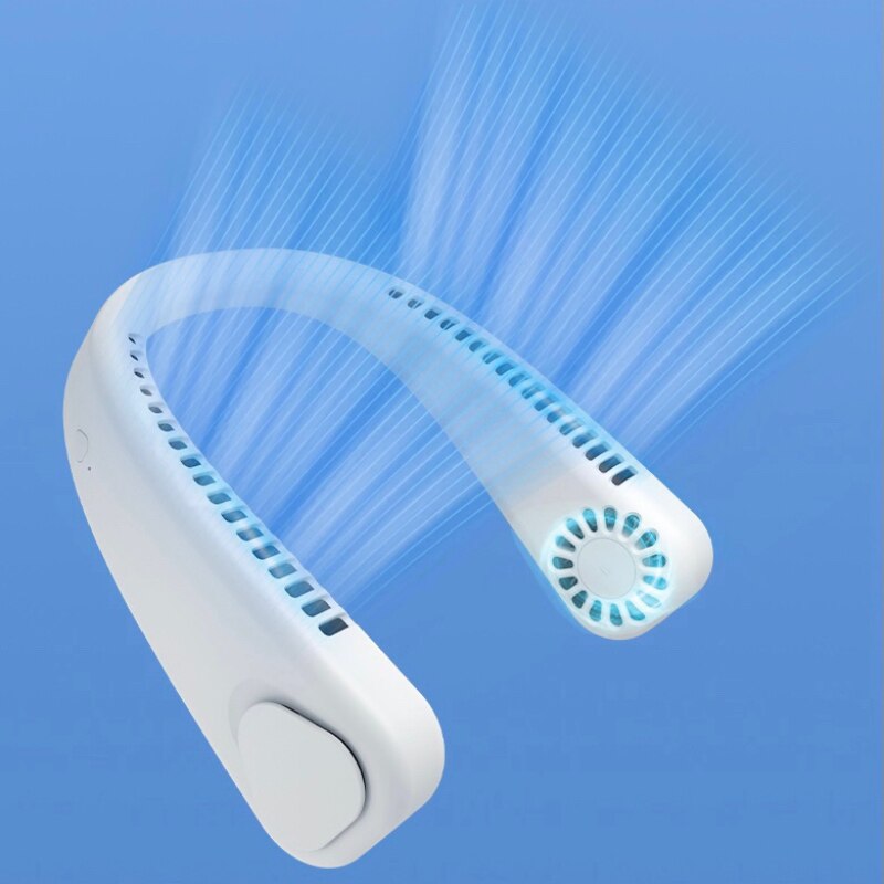Neck Fan  Rechargeable Wearable - Cool for the Summer!