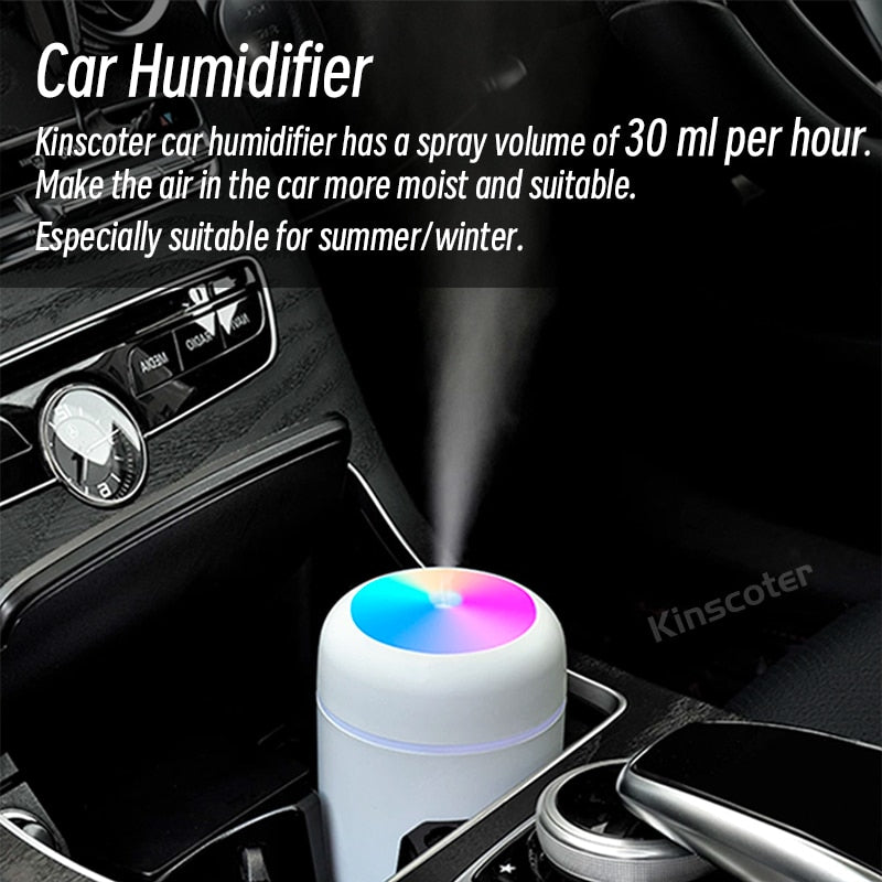 Car Air Humidifier - Portable Mini USB