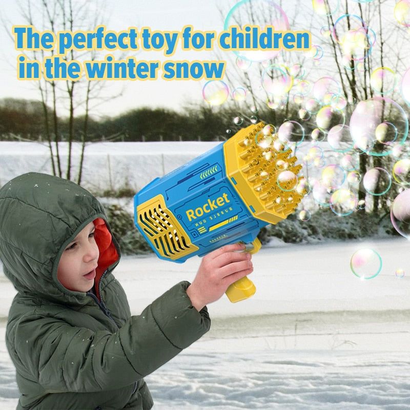 Blast Off with Bubble Fun: Rocket 69 Bubble Gun