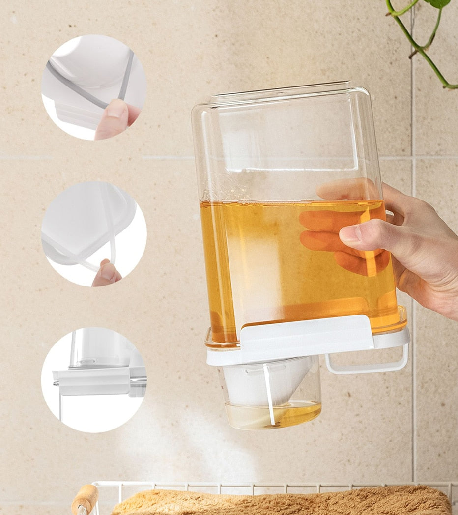 Laundry Detergent Dispenser | Softener | Powder | Bleach -Storage