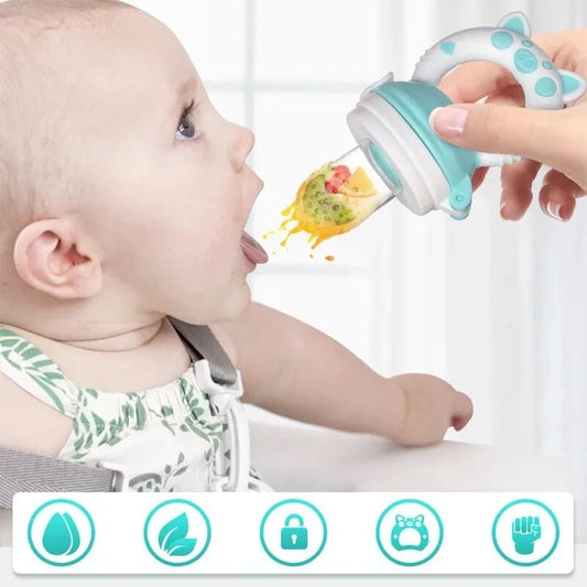 Baby Food Feeding Spoon Juice Extractor Fruit Feeder