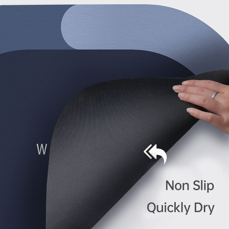 Super Absorbent Shower Bath Mat Bathroom Anti-Slip