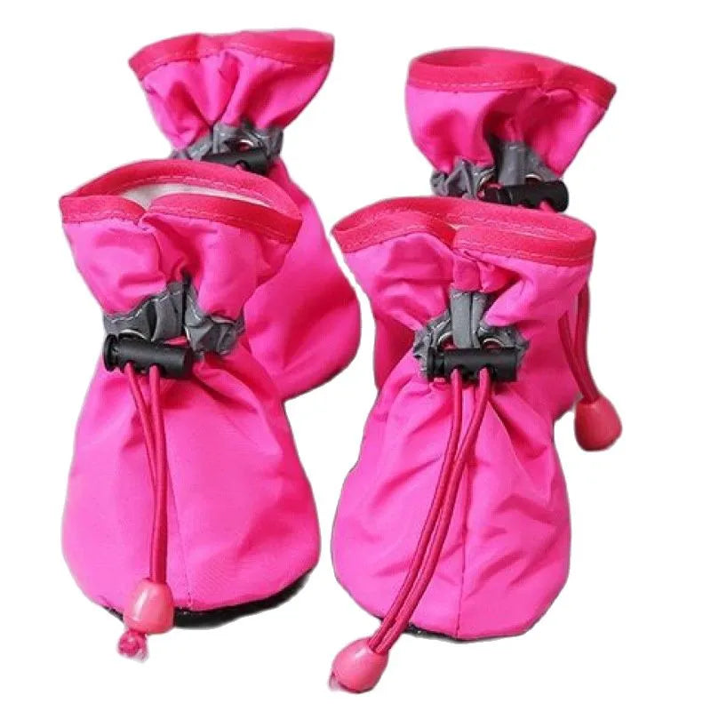 Booties Pet Paw Accessories | 4pcs/set Waterproof Pet Dog Shoes