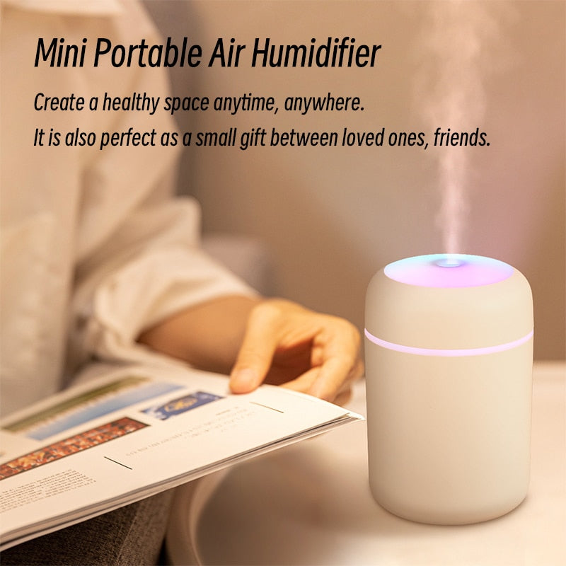 Car Air Humidifier - Portable Mini USB