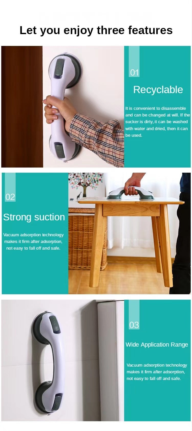 Safety Shower Handle Non-slip Support Toilet Bathroom