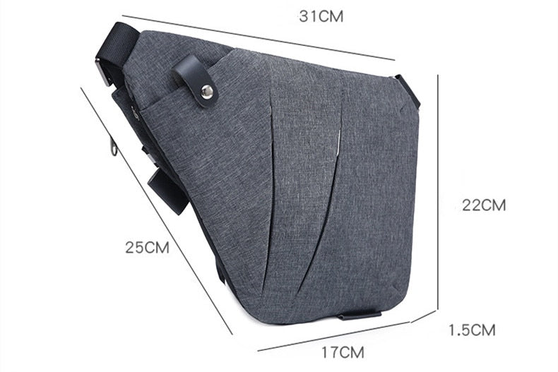 Mini Cross Body/Sling Bag for Unisex - Travel Sling Bag /Body Bag