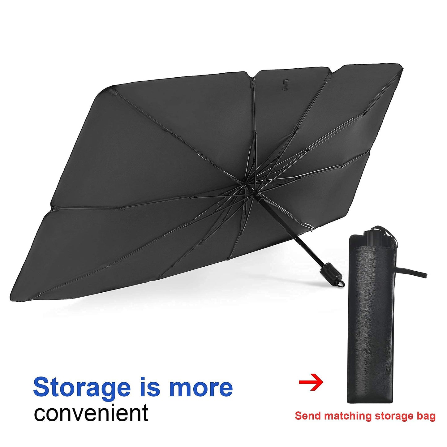 Car  Sun Shade - Car Windshield Umbrella