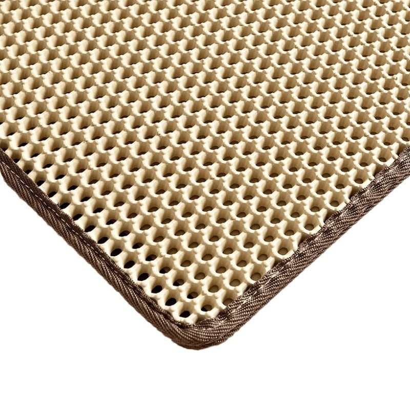Double Layer Non-Slip Cat Litter Box Mat! 🐾