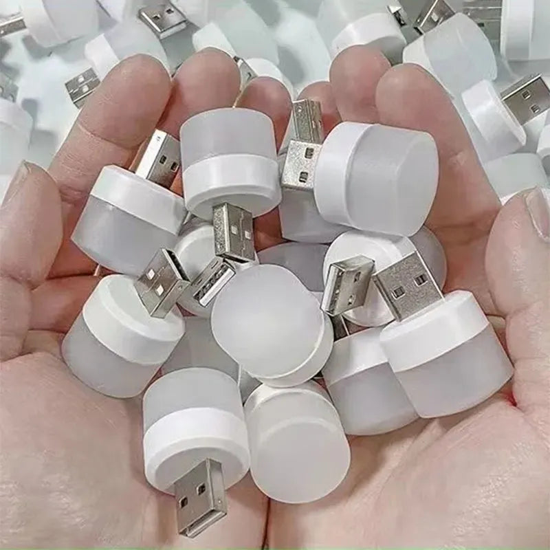 Mini USB Night Light Warm |Book Reading Light USB | 1-10PCS