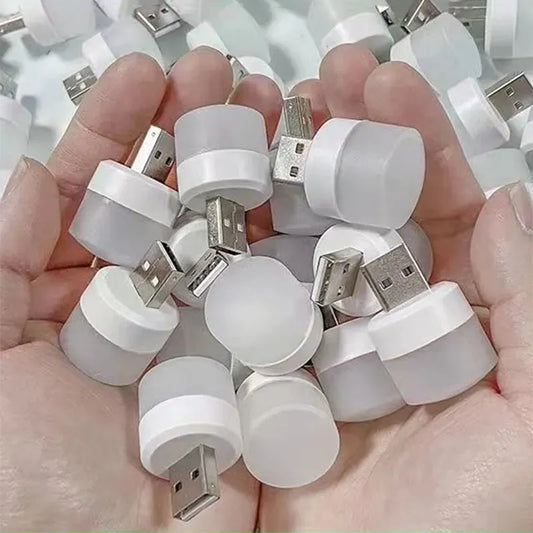 Mini USB Night Light Warm |Book Reading Light USB | 1-10PCS