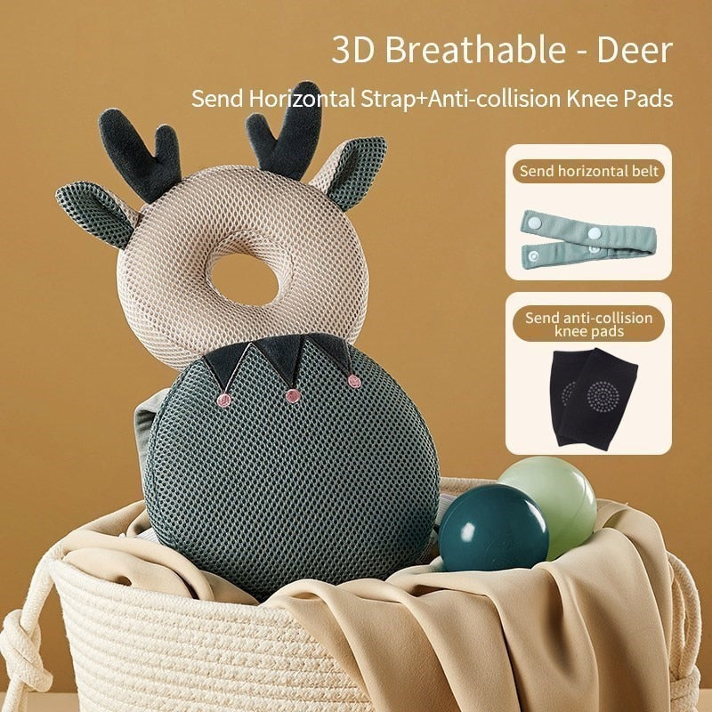 Baby Head Protection Headrest Cushions - Toddler Anti-fall Pillow