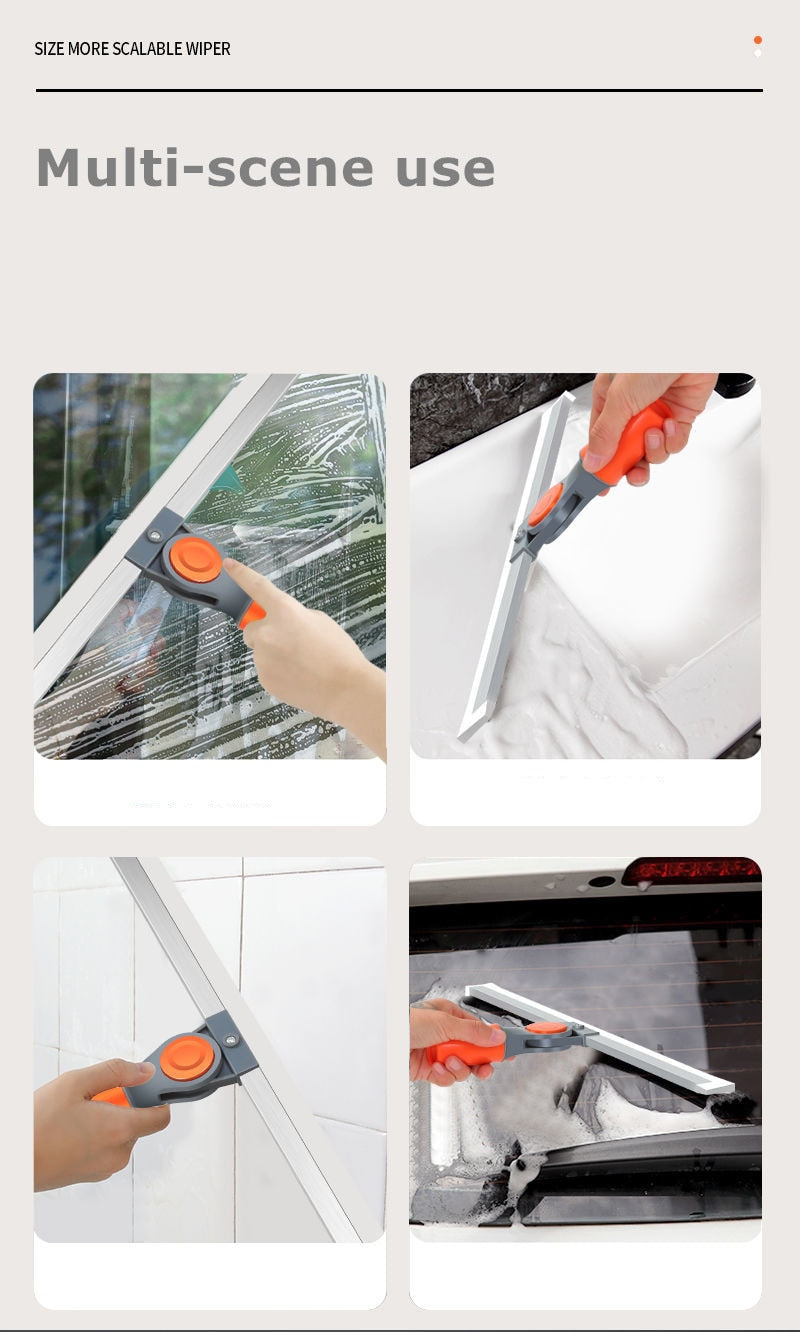 Silicone Scraper Broom Magic  -Wiper Broom