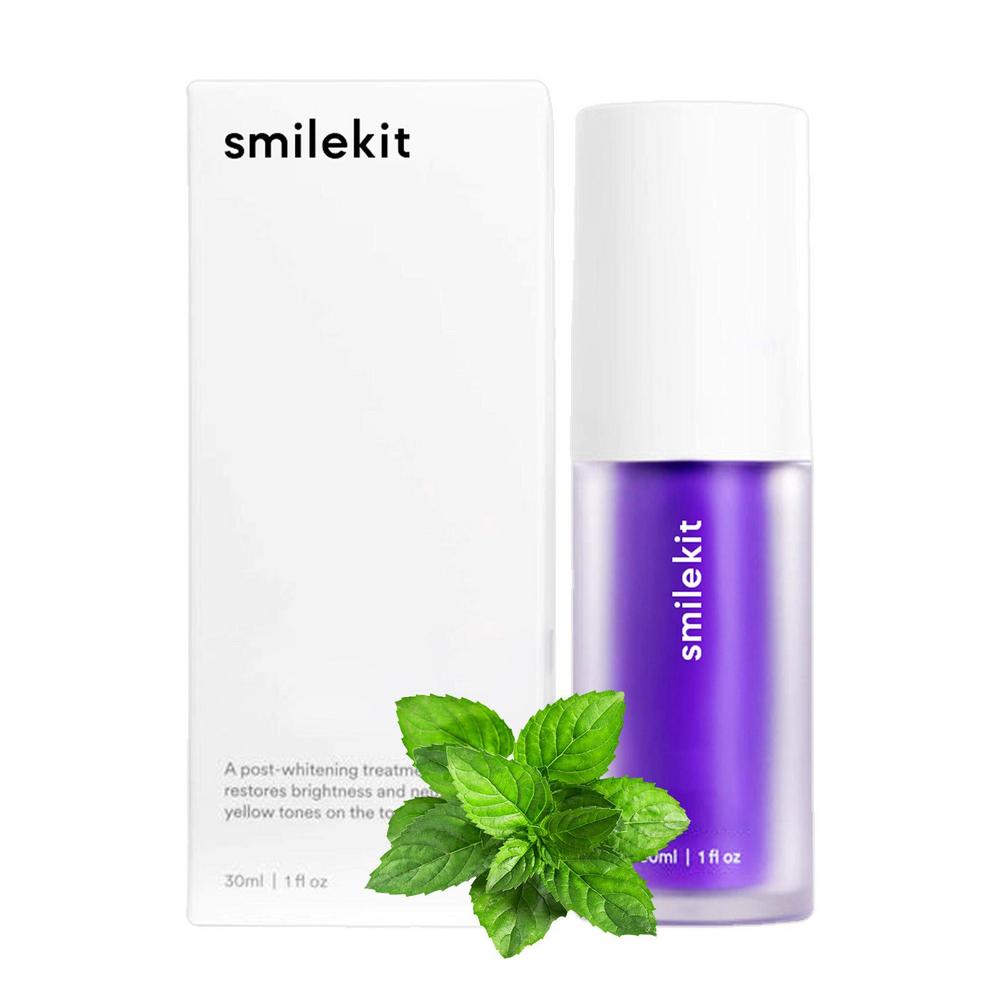 Purple Toothpaste - Say Goodbye to Yellow Stains! Hello White Teeth