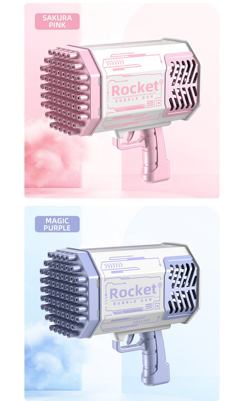 Blast Off with Bubble Fun: Rocket 69 Bubble Gun