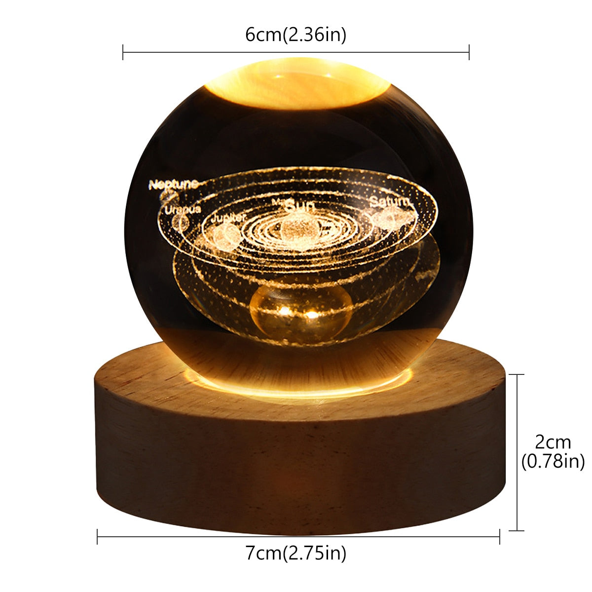 Astronomy Crystal Lights - Ramadan Decoration Mood light