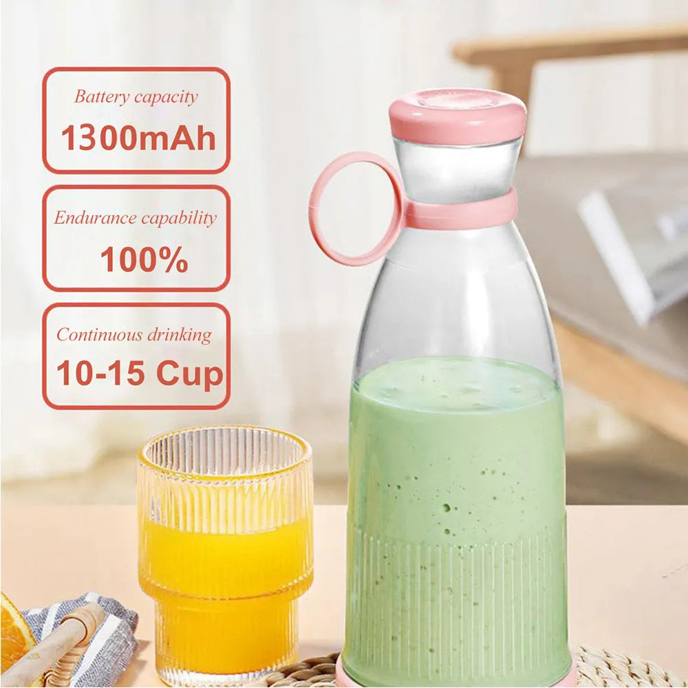 Portable Juice Bottle Mini Fast Electric Blender