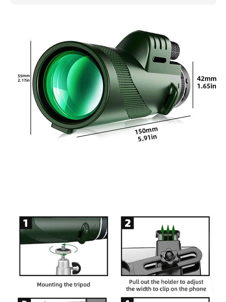 High-Definition Portable Telescope