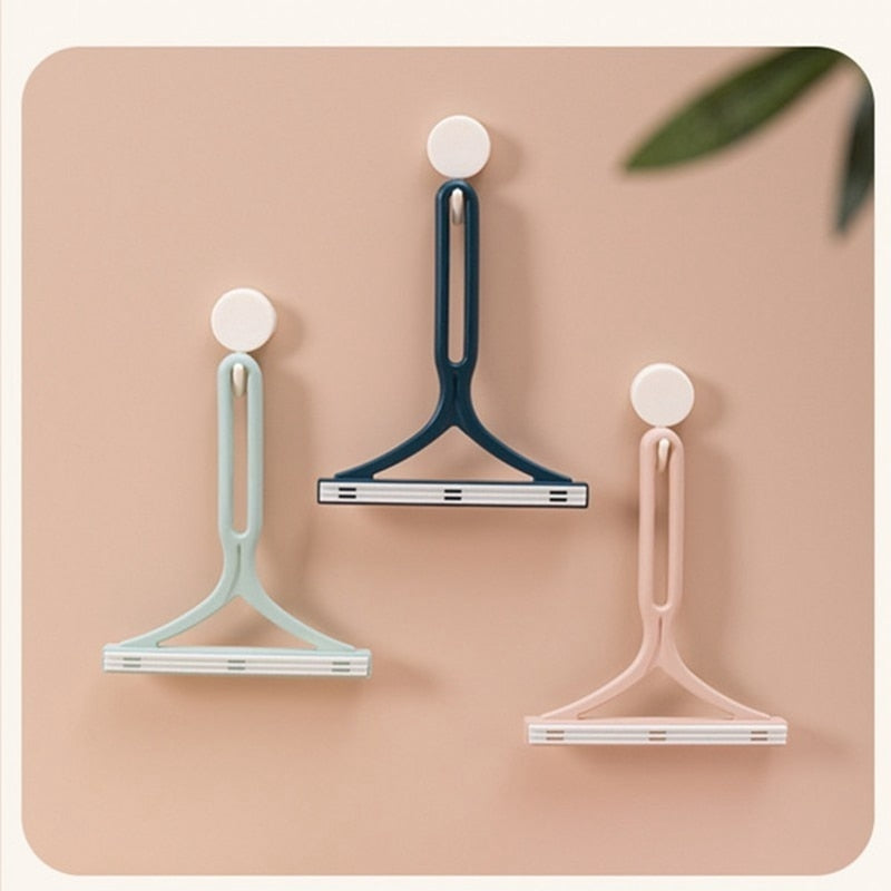 Erase Pet Hair and Lint Hassles with Silicone Double-Sided Clean Tool! 🧽🐾
