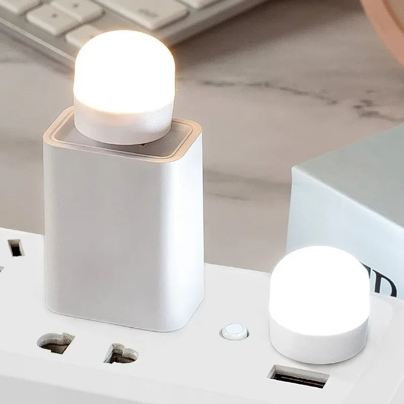 Mini USB Night Light Warm |Book Reading Light USB | 1-10PCS