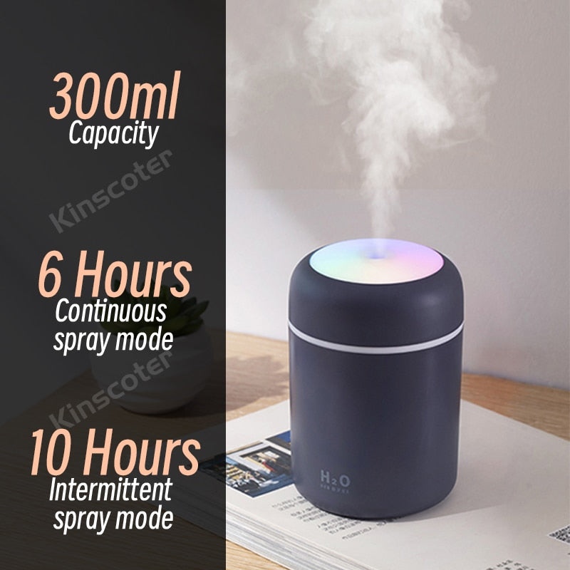 Car Air Humidifier - Portable Mini USB