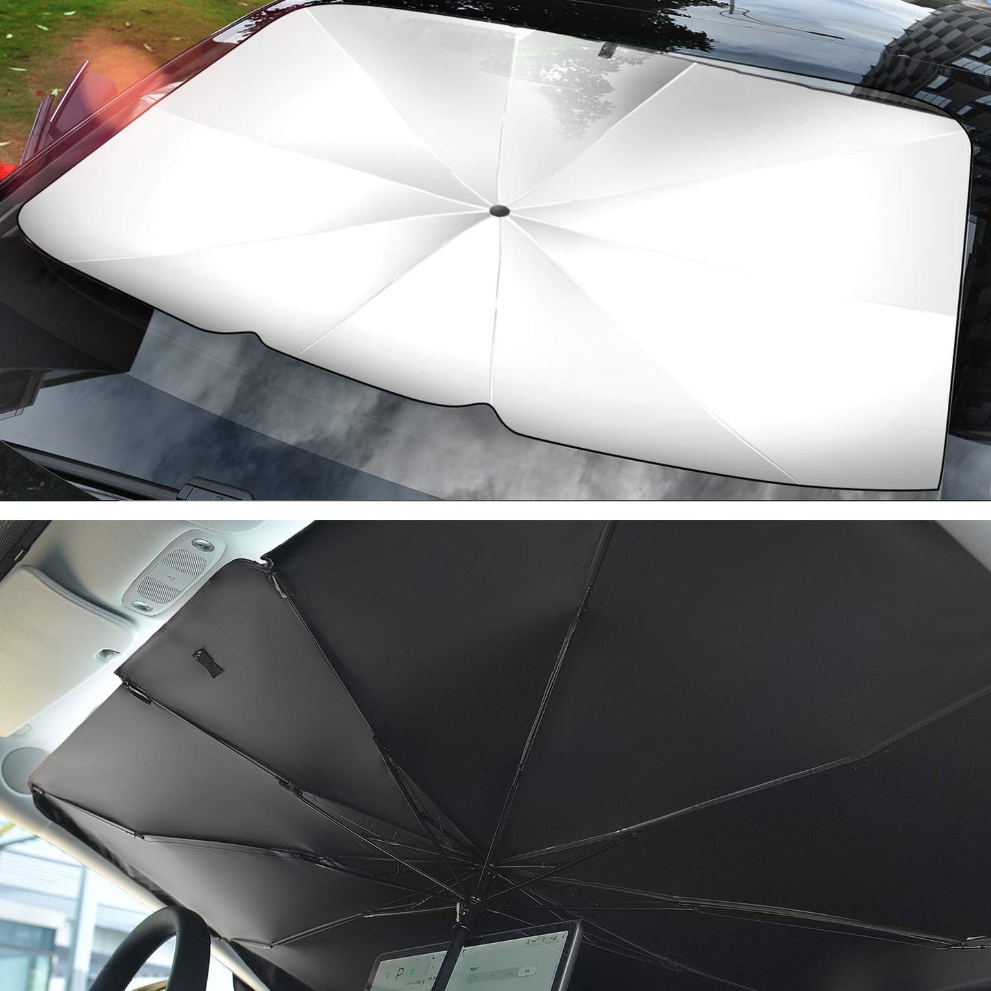 Car  Sun Shade - Car Windshield Umbrella