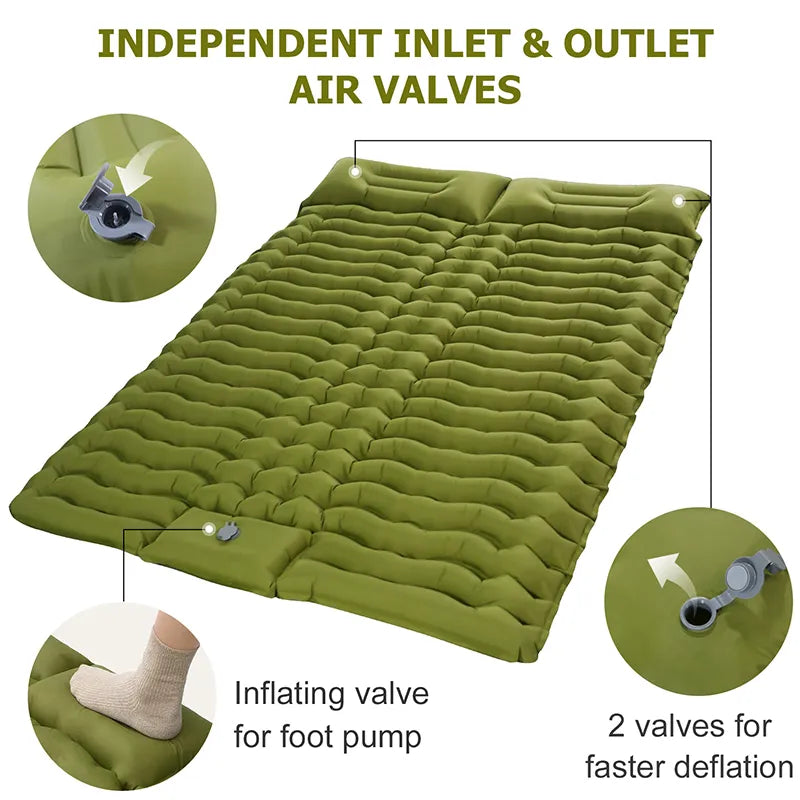 Duo Rest Haven  Ultimate Comfort for Outdoor Mattress
