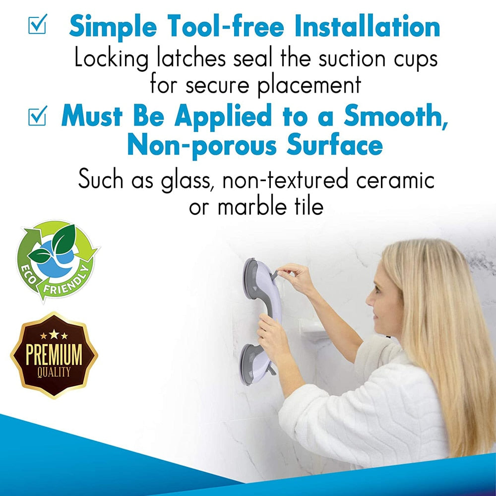 Safety Shower Handle Non-slip Support Toilet Bathroom