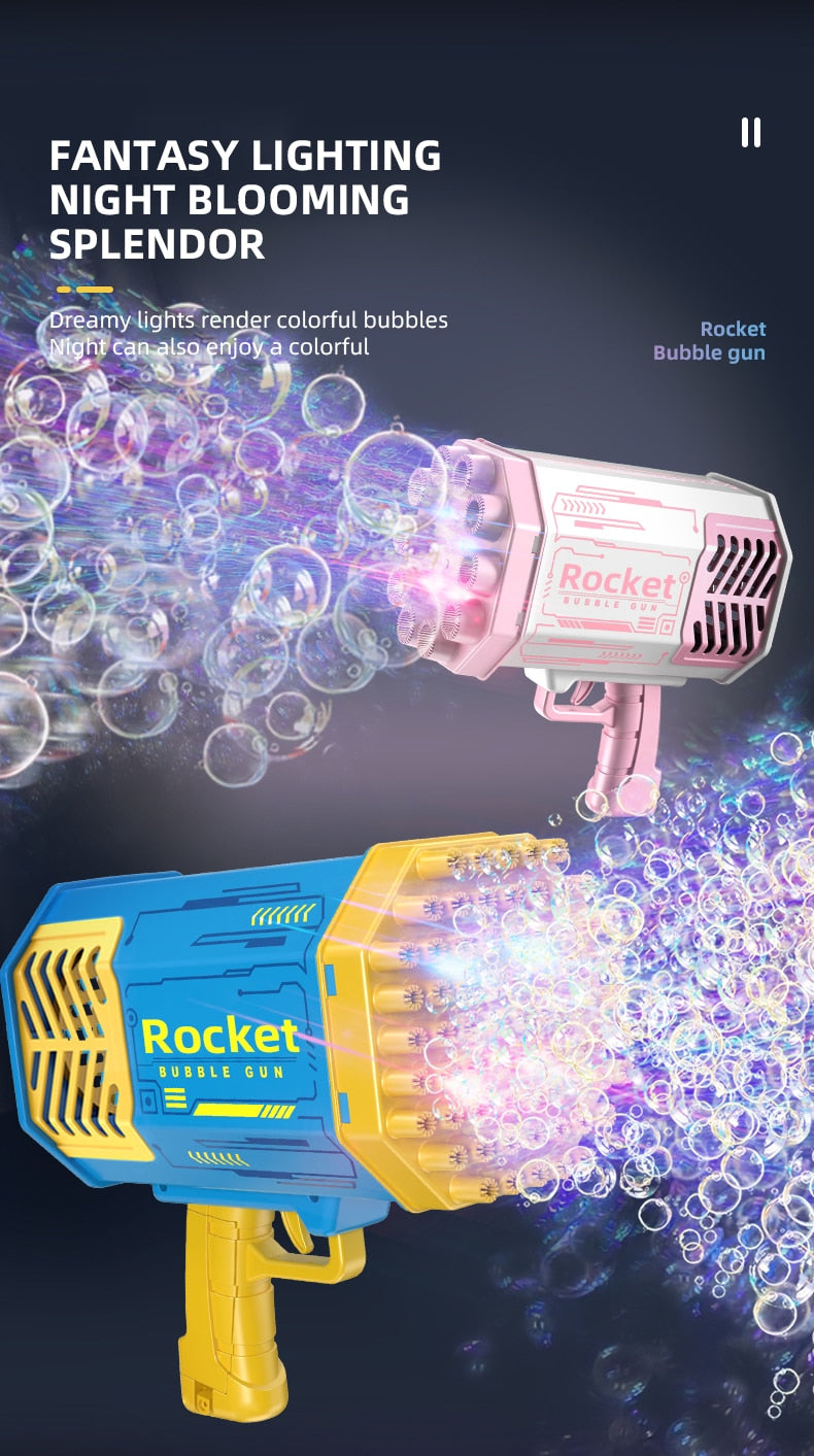 Blast Off with Bubble Fun: Rocket 69 Bubble Gun