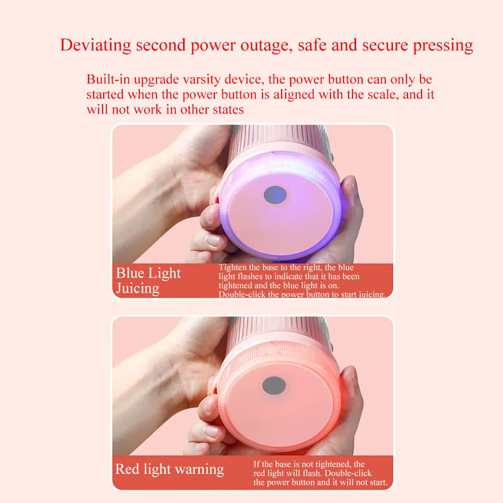 Portable Juice Bottle Mini Fast Electric Blender