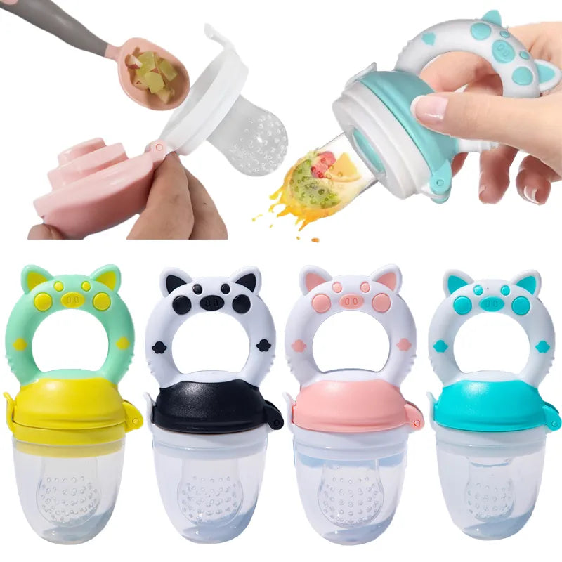 Baby Food Feeding Spoon Juice Extractor Fruit Feeder
