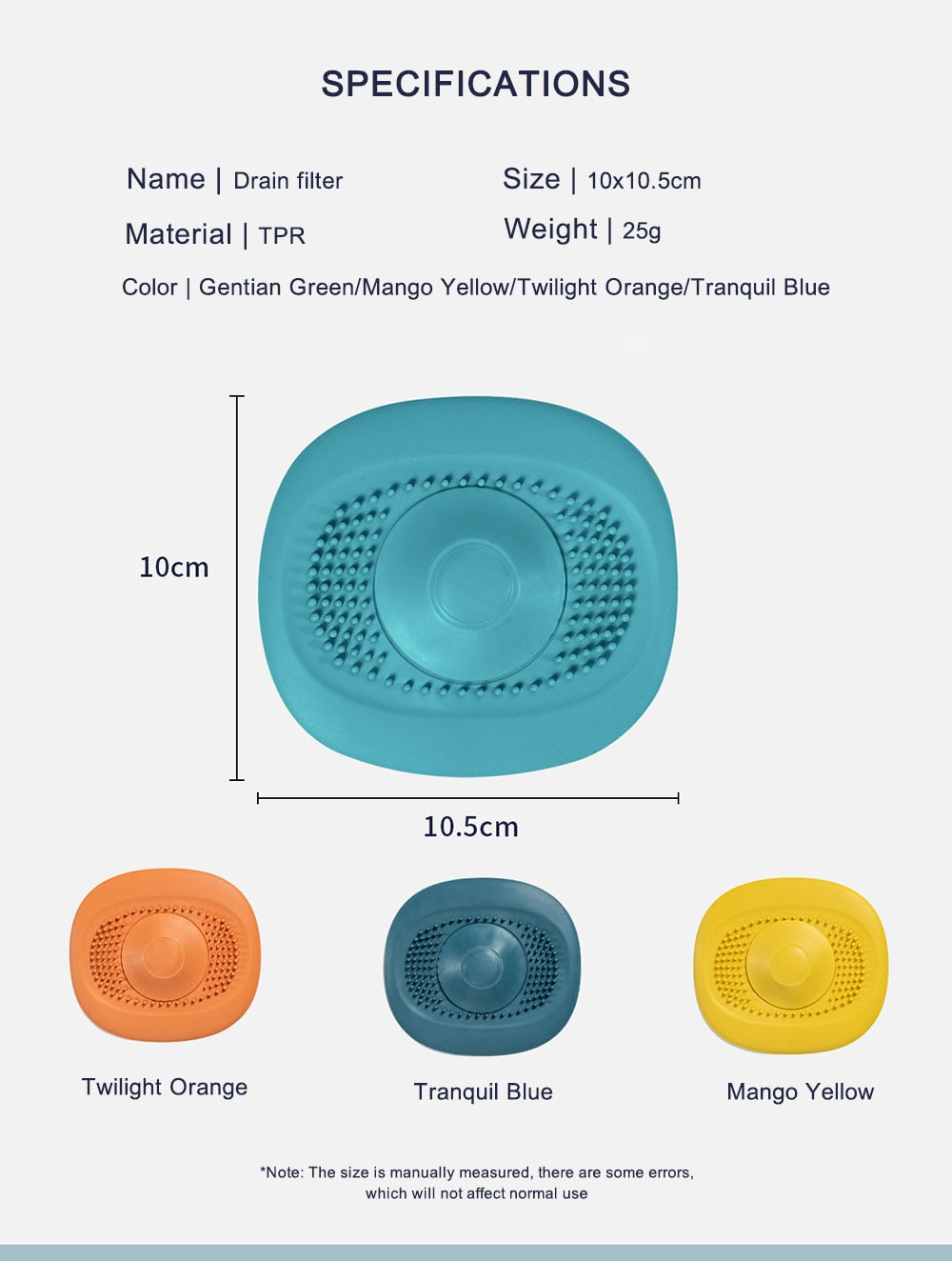 Silicon- Shower and Sink Filter -All in One