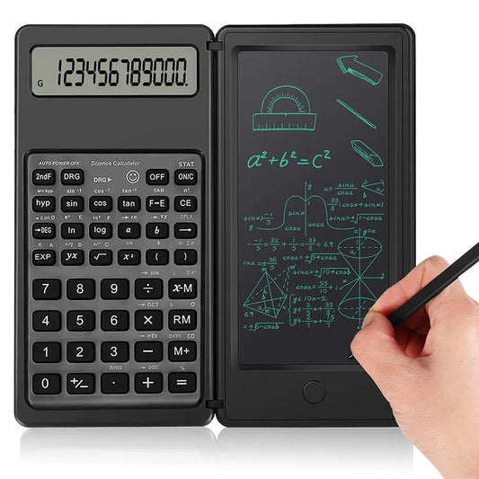 2 in 1 Foldable Scientific Calculators  | 10 Digits LCD Display