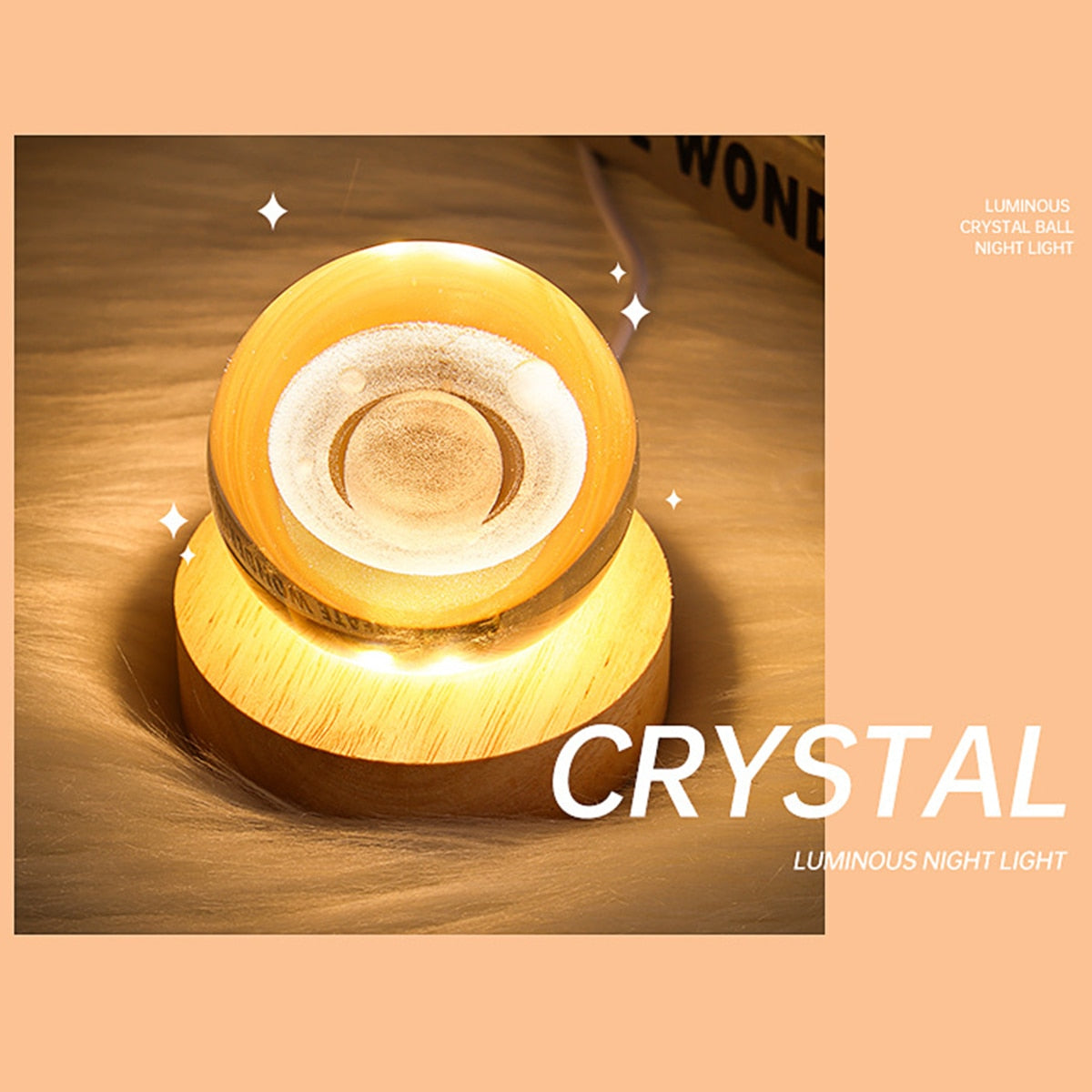 Astronomy Crystal Lights - Ramadan Decoration Mood light