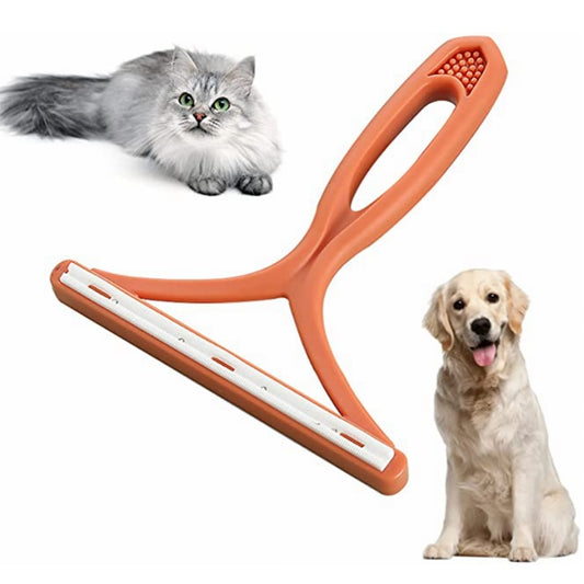 Erase Pet Hair and Lint Hassles with Silicone Double-Sided Clean Tool! 🧽🐾