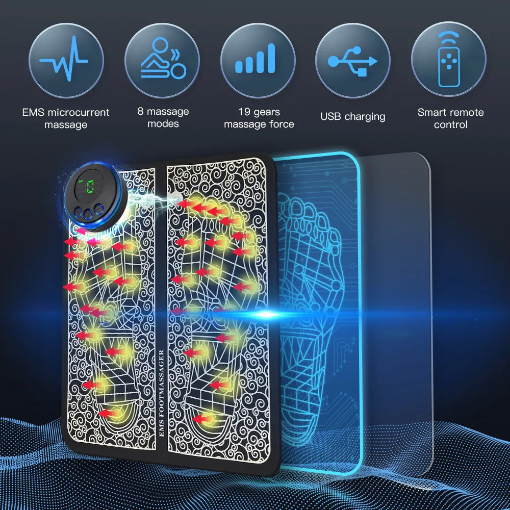Feet-Friendly Muscle Stimulation EMS Foot Pad