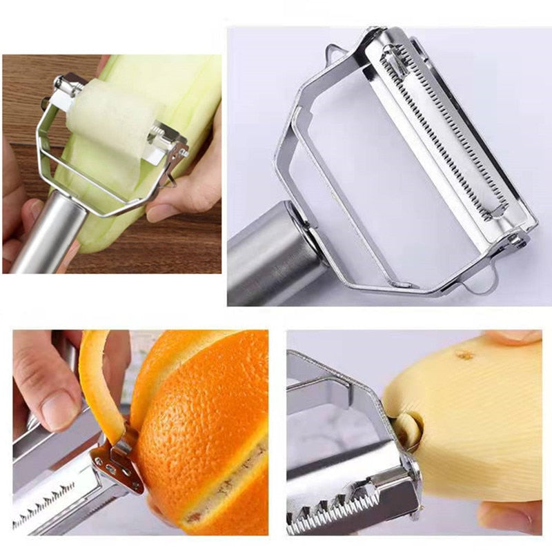 Multifunctional Fruit and Vegetable Peeler