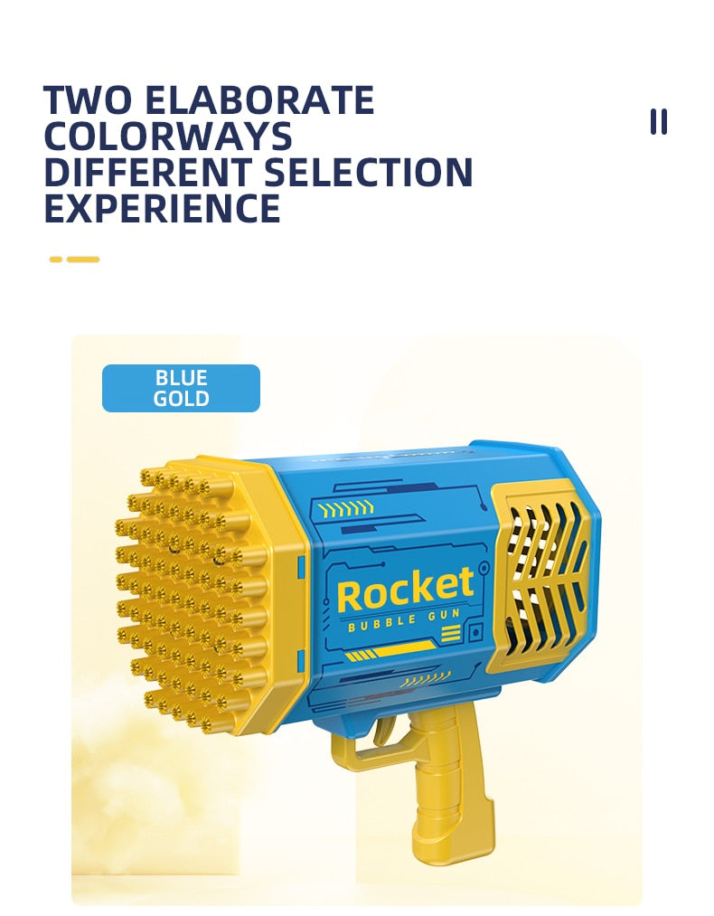 Blast Off with Bubble Fun: Rocket 69 Bubble Gun