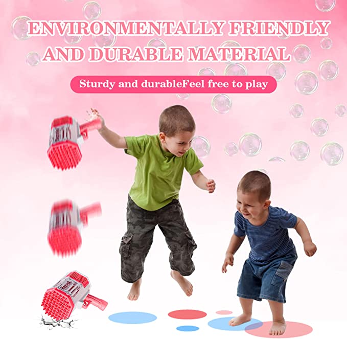 Blast Off with Bubble Fun: Rocket 69 Bubble Gun