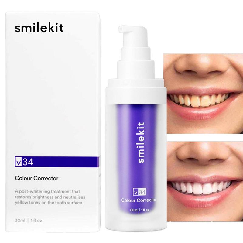 Purple Toothpaste - Say Goodbye to Yellow Stains! Hello White Teeth
