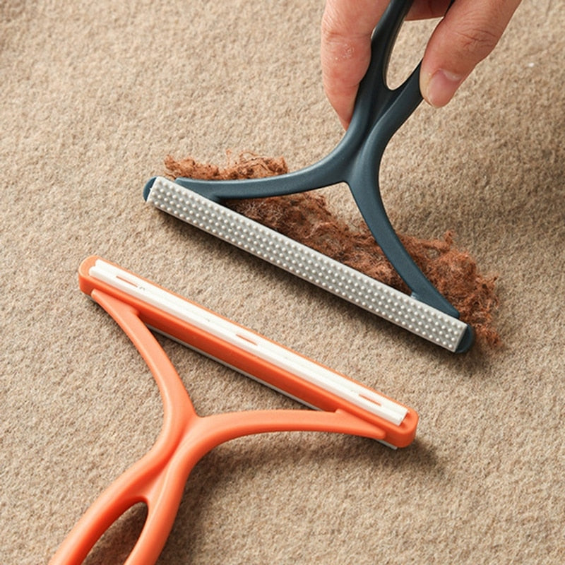 Erase Pet Hair and Lint Hassles with Silicone Double-Sided Clean Tool! 🧽🐾