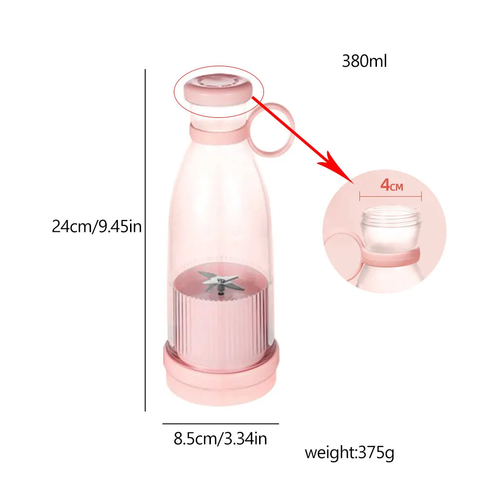 Portable Juice Bottle Mini Fast Electric Blender