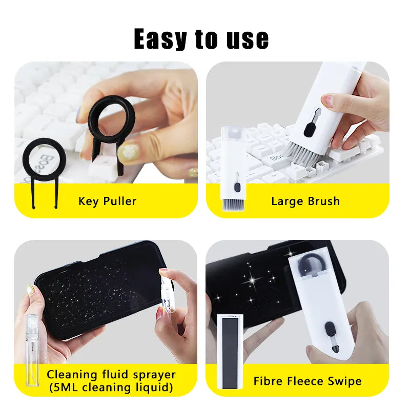 7-in-1 Computer Keyboard Cleaner Brush