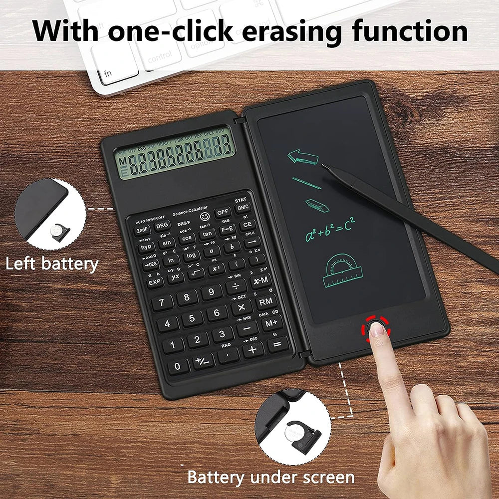 2 in 1 Foldable Scientific Calculators  | 10 Digits LCD Display