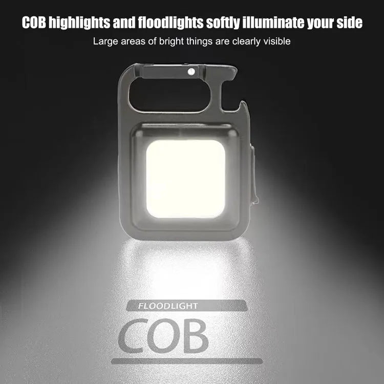 COB Flashlight Mini Portable Keychain Lamp | Portable Camping Light