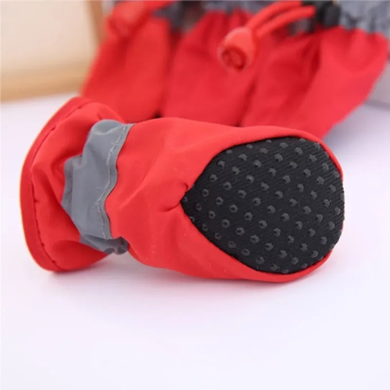 Booties Pet Paw Accessories | 4pcs/set Waterproof Pet Dog Shoes